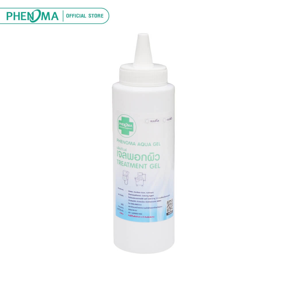 เจลพอกผิว PHENOMA AQUA GEL เจลอัลตราซาวด์ สีใส ขนาด 250 มล.